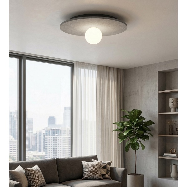 Lampa wisząca CALMA 1M GRAY - Emibig
