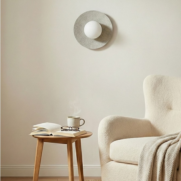 Lampa wisząca CALMA K1 GRAY S - Emibig