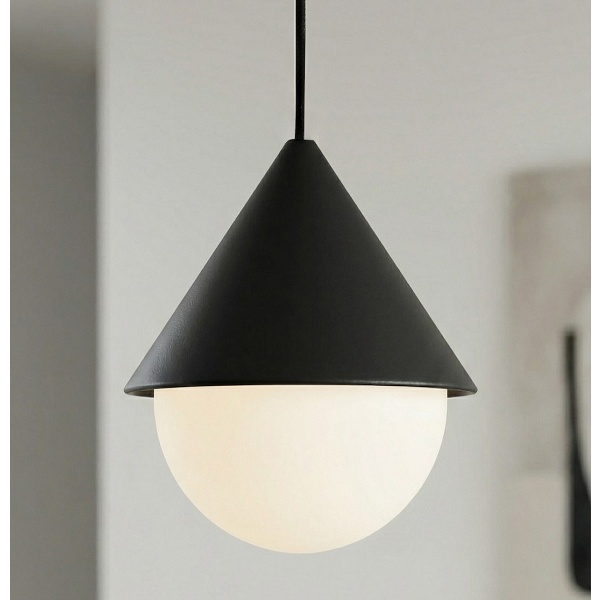 Lampa wisząca GIRO 1 BLACK - Emibig