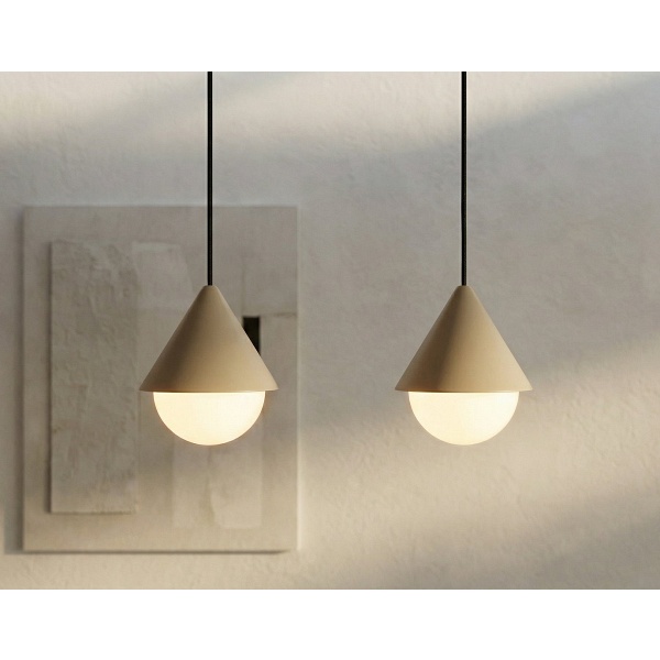 Lampa wisząca GIRO 6 PREM BLACK MOKKA - Emibig