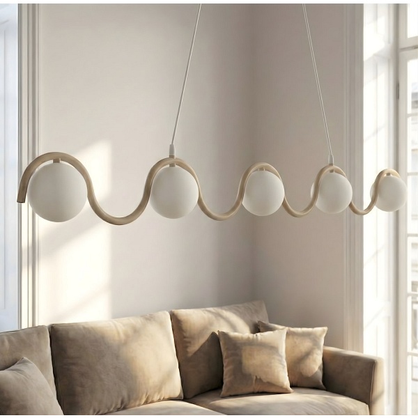 Lampa wisząca SINUS 5 MOKKA - Emibig
