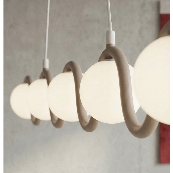 Lampa wisząca SINUS 5 MOKKA - Emibig