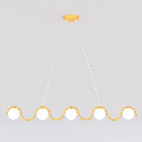 Lampa wisząca SINUS 5 ORANGE - Emibig