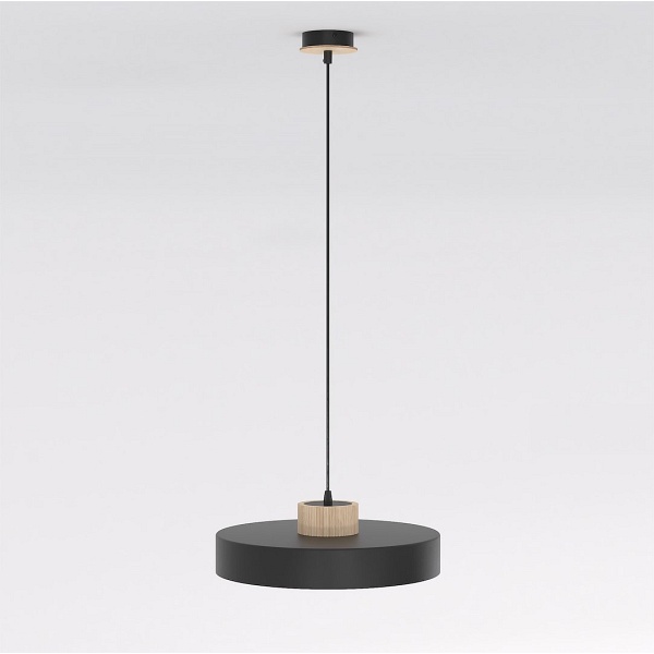 Lampa wisząca KIVI 1L BLACK - Emibig