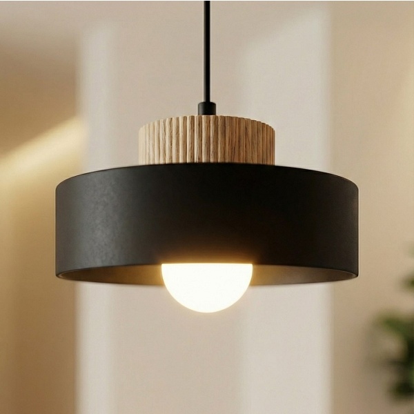 Lampa wisząca KIVI 1S BLACK - Emibig