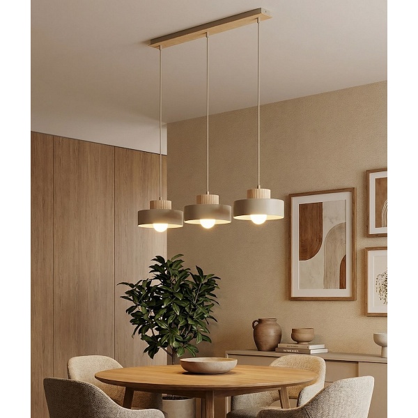 Lampa wisząca KIVI 3 MOKKA - Emibig