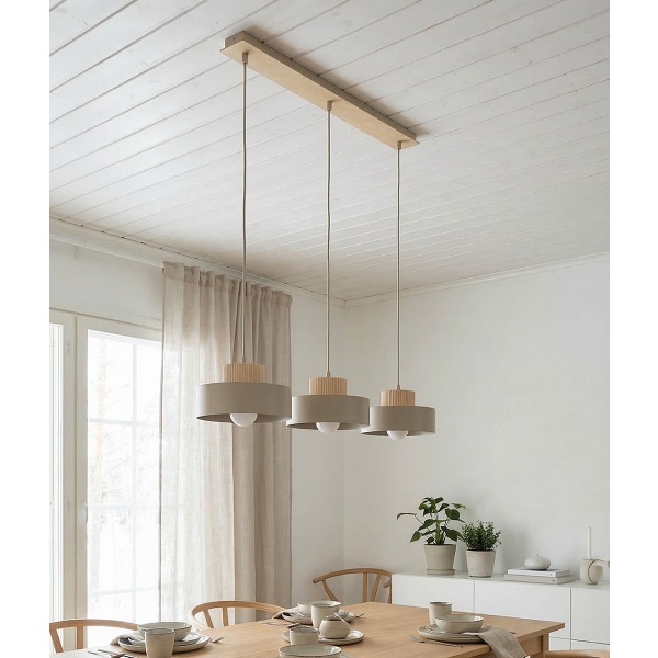 Lampa wisząca KIVI 3 MOKKA - Emibig