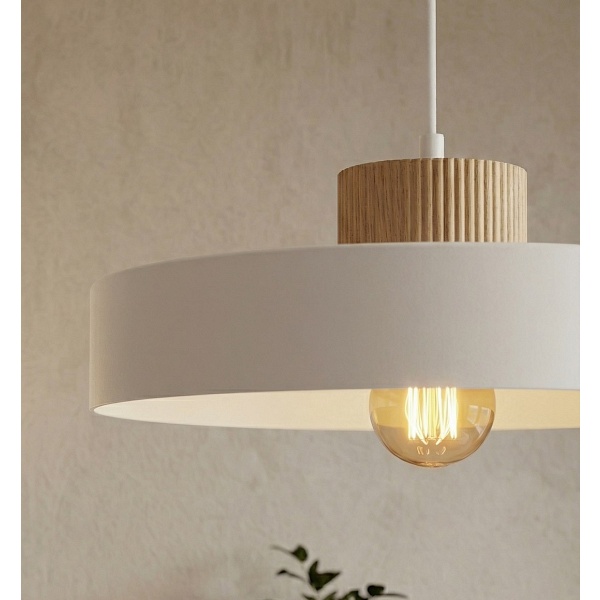 Lampa wisząca KIVI 1L WHITE - Emibig