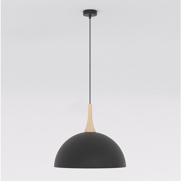 Lampa wisząca NAUTICA 1L BLACK - Emibig
