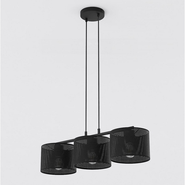 Lampa wisząca LUX 3 BLACK - Emibig