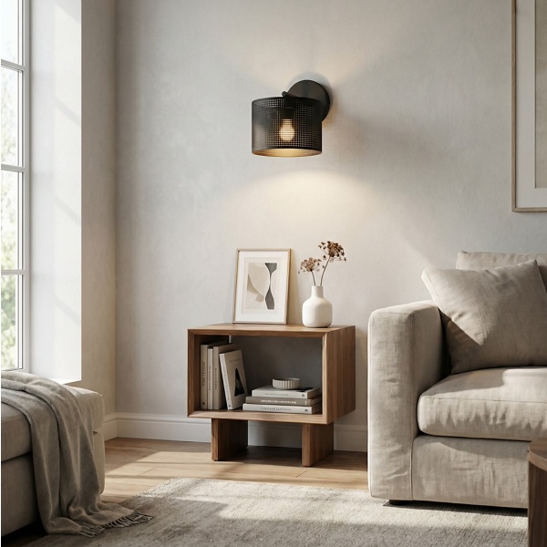 Kinkiet LUX K1 BLACK - Emibig