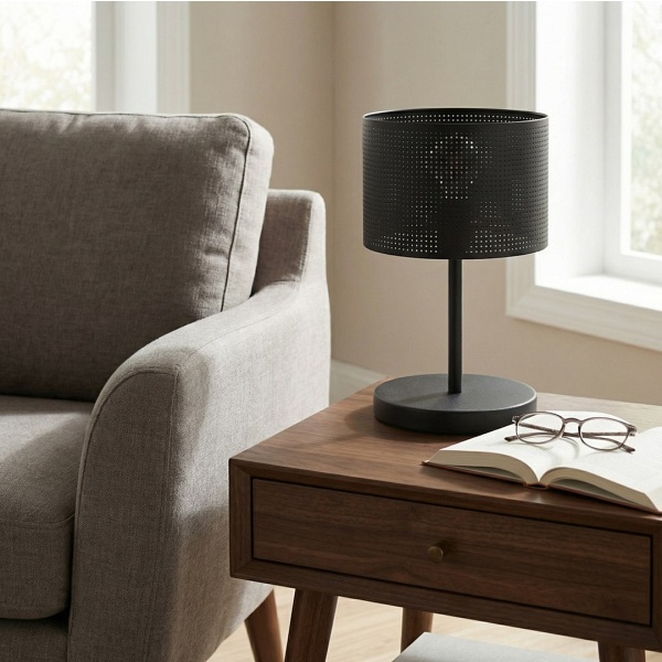 Lampka biurkowa LUX LN1 BLACK - Emibig