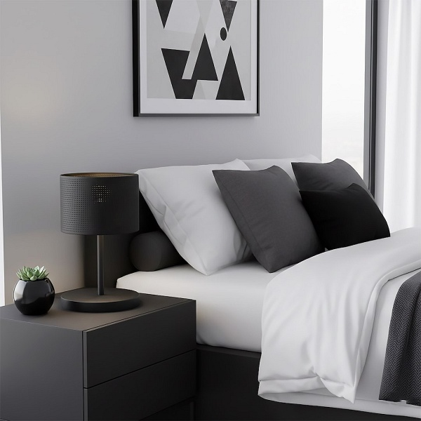 Lampka biurkowa LUX LN1 BLACK - Emibig