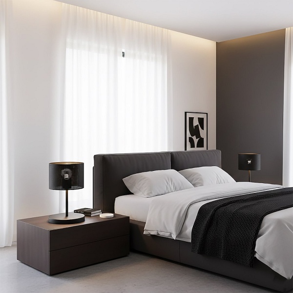 Lampka biurkowa LUX LN1 BLACK - Emibig