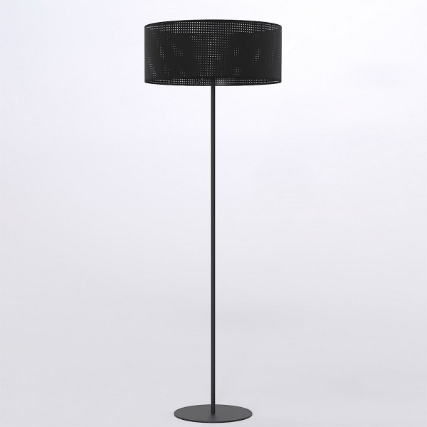 Lampa podłogowa LUX LP1 BLACK - Emibig