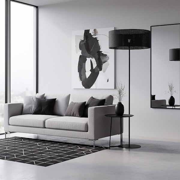 Lampa podłogowa LUX LP1 BLACK - Emibig