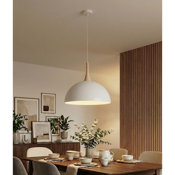 Lampa wisząca NAUTICA 1L WHITE - Emibig