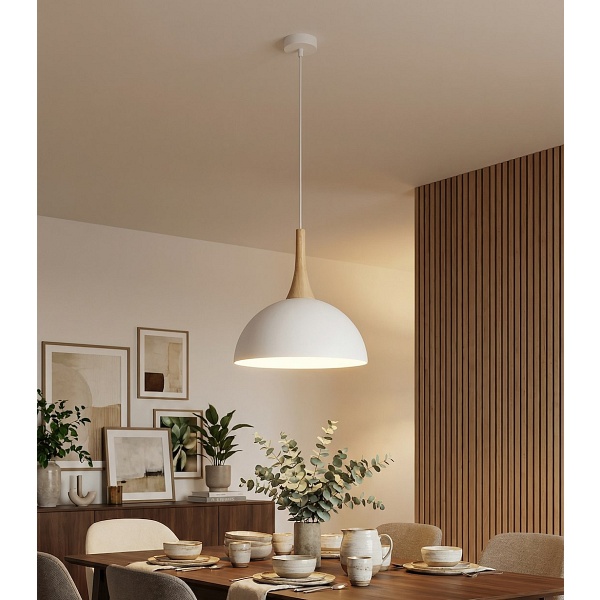 Lampa wisząca NAUTICA 1S WHITE - Emibig