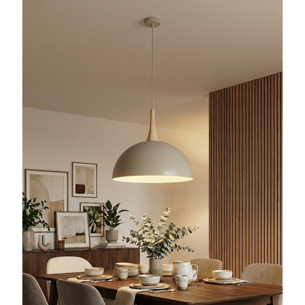 Lampa wisząca NAUTICA 1L MOKKA - Emibig