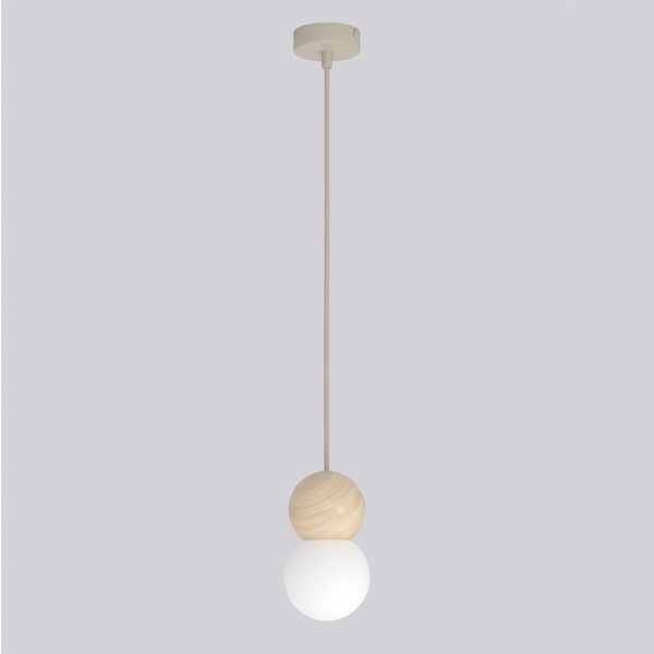 Lampa wisząca LOOP 1 MOKKA - Emibig