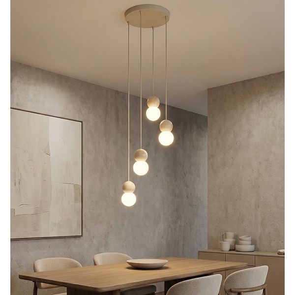 Lampa wisząca LOOP 4 MOKKA - Emibig