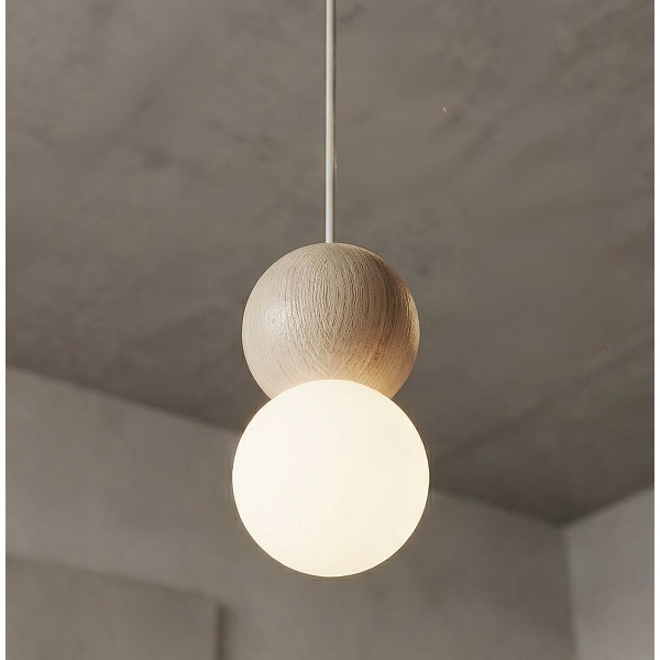 Lampa wisząca LOOP 6 MOKKA - Emibig