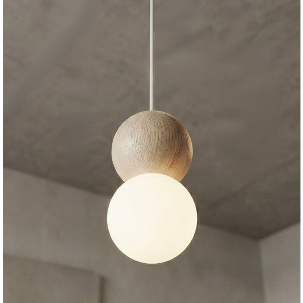 Lampa wisząca LOOP 6 WHITE - Emibig