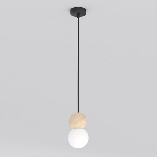 Lampa wisząca LOOP 1 BLACK - Emibig