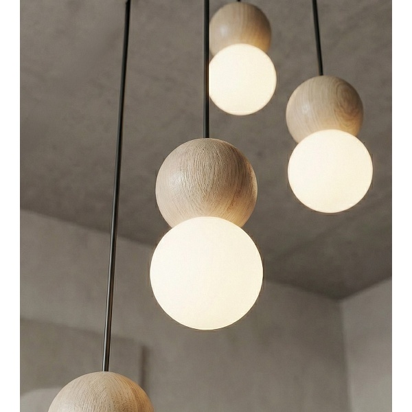 Lampa wisząca LOOP 4 BLACK - Emibig