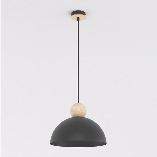 Lampa wisząca KAKI 1M BLACK - Emibig