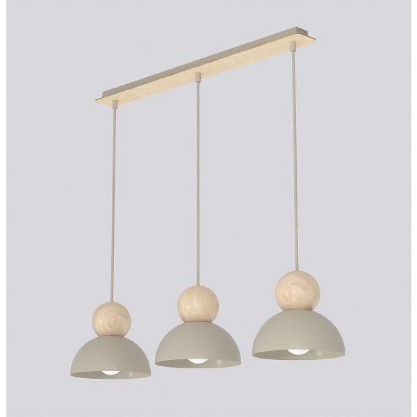 Lampa wisząca KAKI 3 MOKKA - Emibig