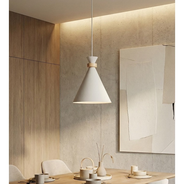 Lampa wisząca ZERO 1 WHITE - Emibig