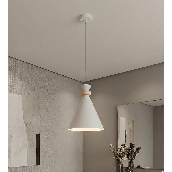 Lampa wisząca ZERO 1 WHITE - Emibig