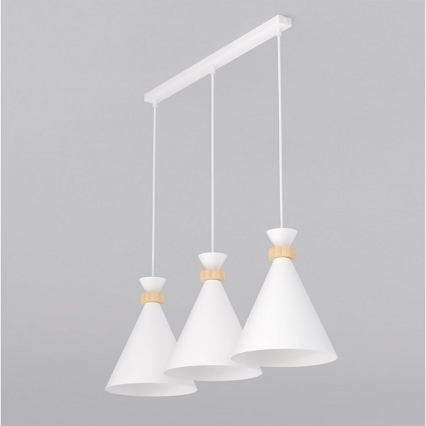 Lampa wisząca ZERO 3 WHITE - Emibig