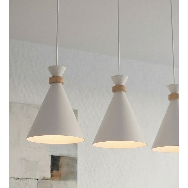 Lampa wisząca ZERO 3 WHITE - Emibig