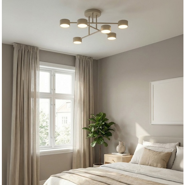 Lampa sufitowa HALO 6 MOKKA - Emibig