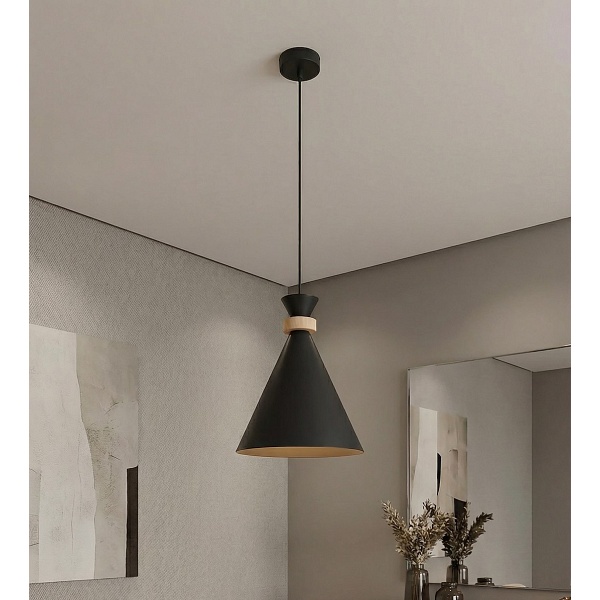 Lampa wisząca ZERO 1 BLACK - Emibig