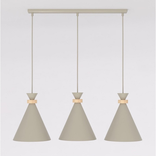 Lampa wisząca ZERO 3 MOKKA - Emibig
