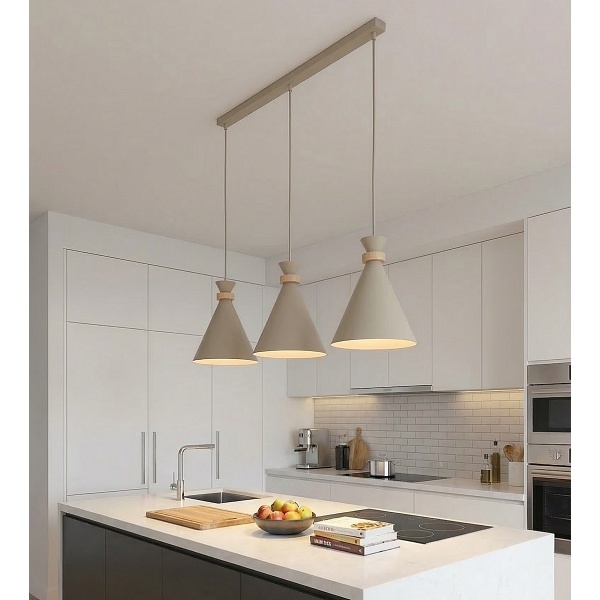 Lampa wisząca ZERO 3 MOKKA - Emibig