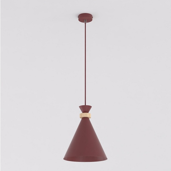 Lampa wisząca ZERO 1 BURGUNDY - Emibig