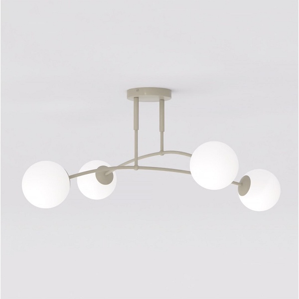 Lampa sufitowa PREGOS 4 MOKKA OPAL - Emibig