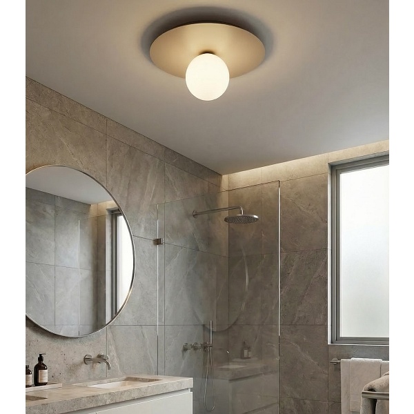 Lampa sufitowa SOLAR 1 MOKKA OPAL - Emibig