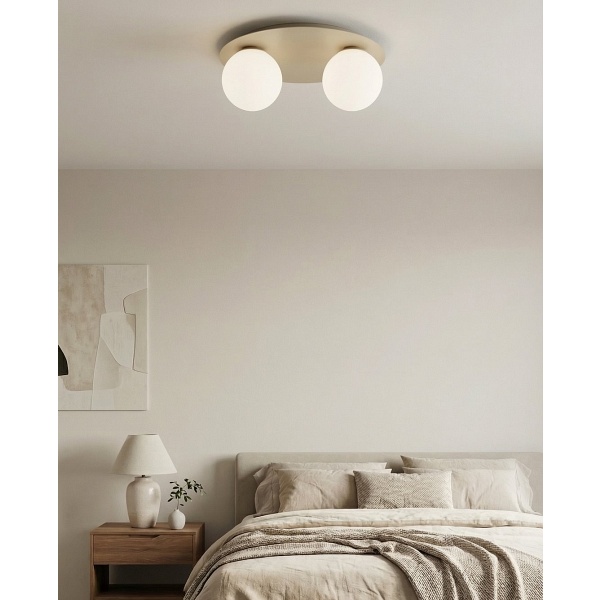 Lampa sufitowa SOLAR 2 MOKKA OPAL - Emibig