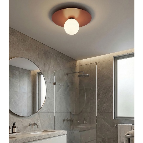 Lampa sufitowa SOLAR 1 BURGUNDY OPAL - Emibig