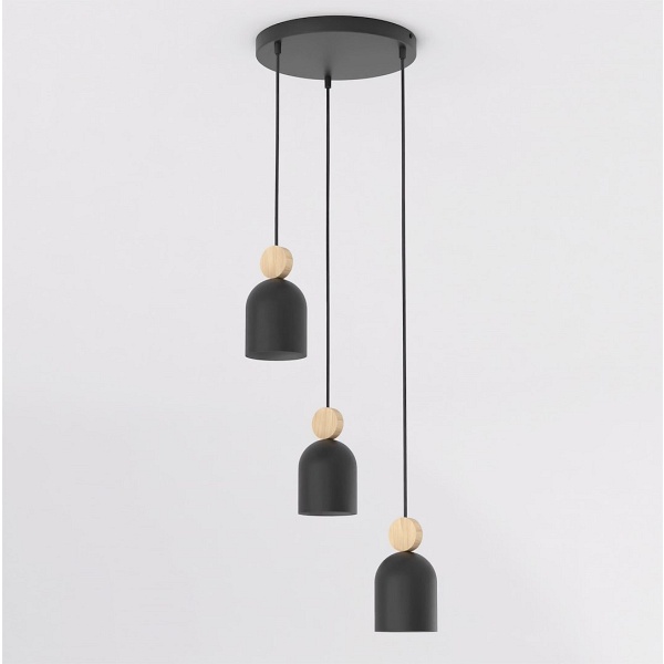 Lampa wisząca MESI 3 BL PREM - Emibig