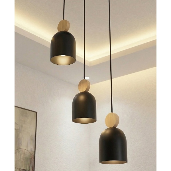 Lampa wisząca MESI 3 BL PREM - Emibig