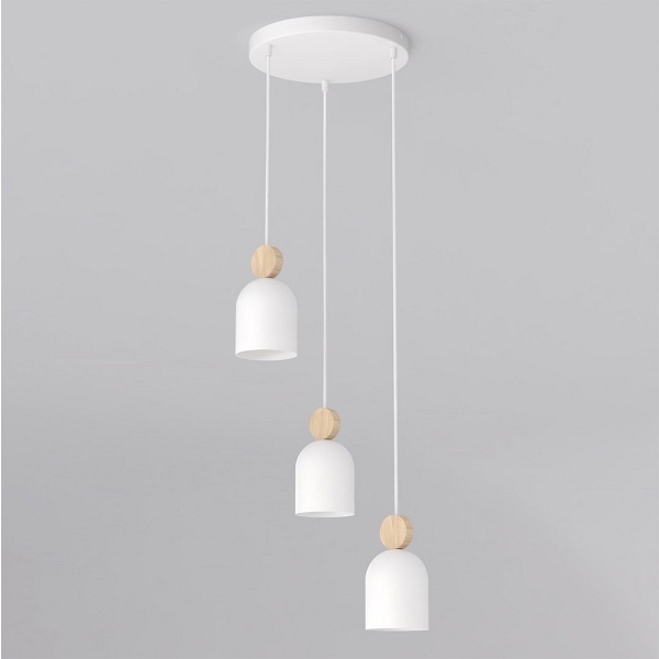 Lampa wisząca MESI 3 WH PREMIUM - Emibig