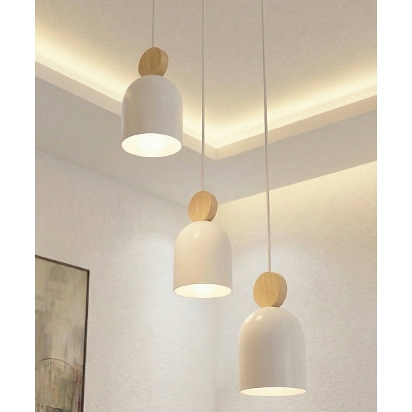 Lampa wisząca MESI 3 WH PREMIUM - Emibig