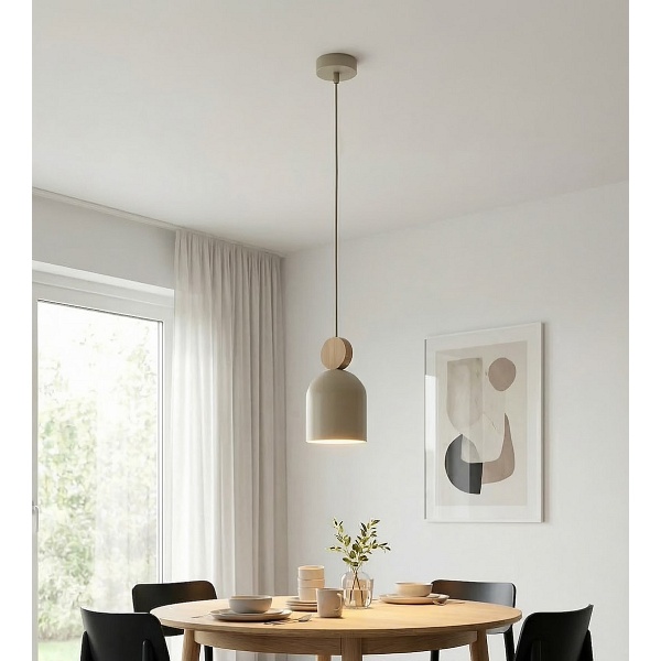 Lampa wisząca MESI 1 MOKKA - Emibig