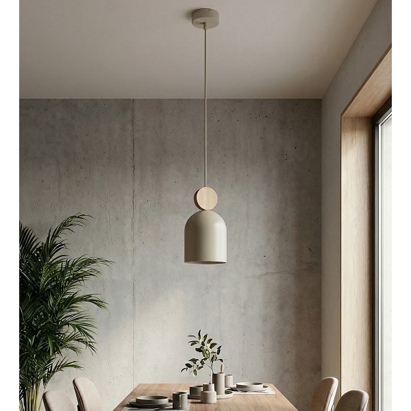 Lampa wisząca MESI 1 MOKKA - Emibig